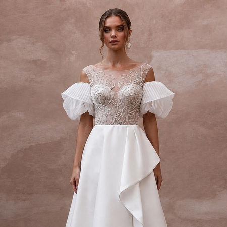 Midi Wedding Dresses with Modern Bridal Flair