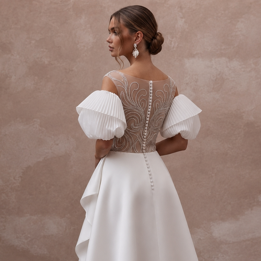 Midi Wedding Dresses with Modern Bridal Flair