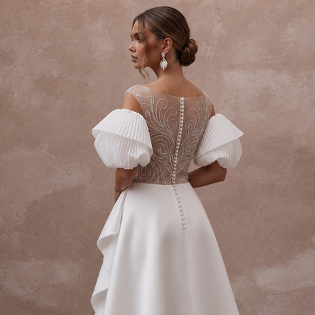 Midi Wedding Dresses with Modern Bridal Flair