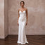 Minimalist Alabaster Silk Charmeuse Bias Cut Backless Slip Dress - Apparel & Accessories > Clothing > Wedding & Bridal Party Dresses > Wedding Dresses - Mignonette Bridal