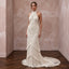 Minimalist Cream Cotton Macrame Fringe Halter Neck Desert Wedding Dress - Apparel & Accessories > Clothing > Wedding & Bridal Party Dresses > Wedding Dresses - Mignonette Bridal