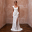 Minimalist Satin Wedding Dress for a Courthouse Wedding