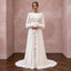 Modest Alabaster Chiffon Bishop Sleeve Empire Waist Maternity Wedding Dress - Apparel & Accessories > Clothing > Wedding & Bridal Party Dresses > Wedding Dresses - Mignonette Bridal