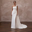 One Shoulder Wedding Dresses with Modern Glamour - Apparel & Accessories > Clothing > Wedding & Bridal Party Dresses > Wedding Dresses - Mignonette