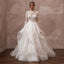 Organza A - Line Wedding Dresses with Airy Volume - Apparel & Accessories > Clothing > Wedding & Bridal Party Dresses > Wedding Dresses - Mignonette Bridal