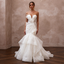 Organza Mermaid Wedding Dresses with Contemporary Style