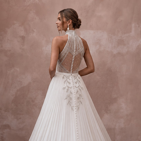 Overskirt Wedding Dresses with Elegant Two - in - One Designs - Apparel & Accessories > Clothing > Wedding & Bridal Party Dresses > Wedding Dresses - Mignonette Bridal