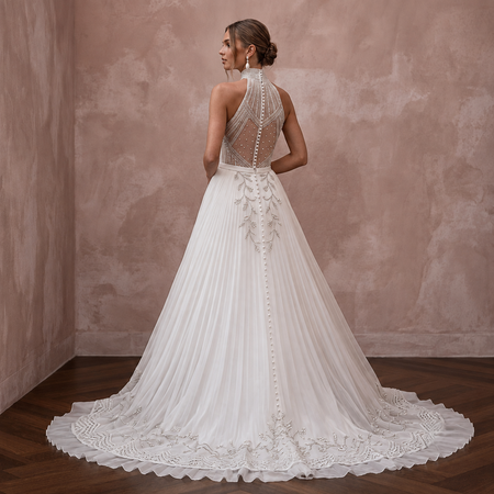 Overskirt Wedding Dresses with Elegant Two-in-One Designs