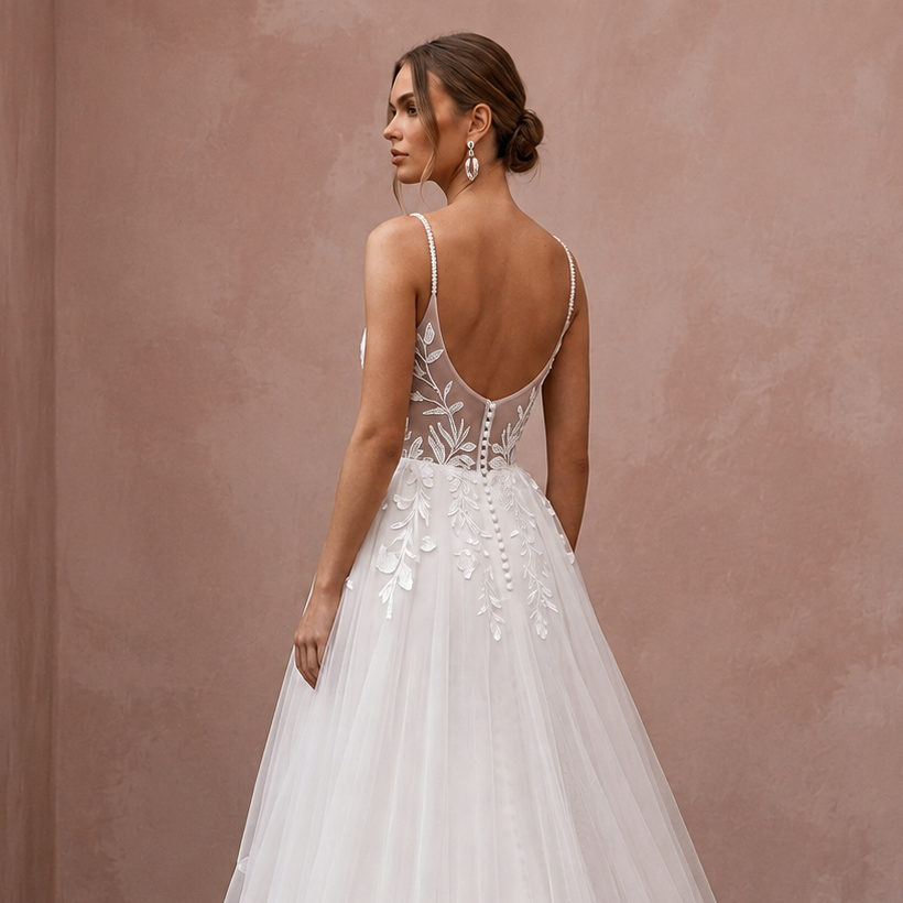 Overskirt Wedding Dresses with Two-in-One Bridal Looks