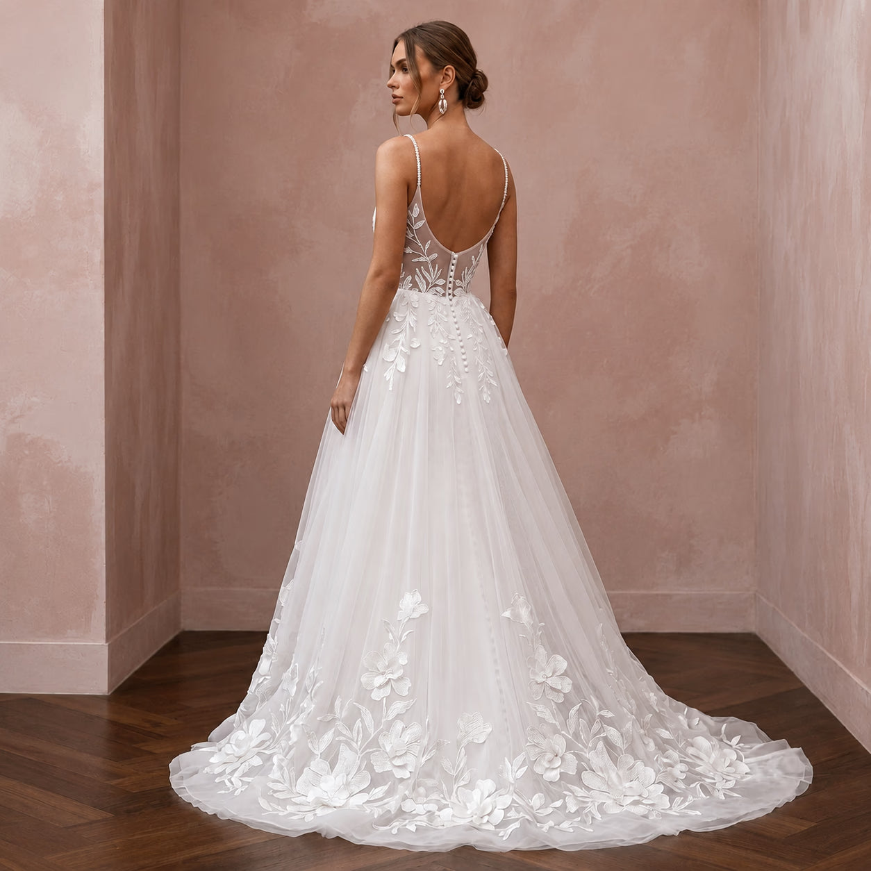 Overskirt Wedding Dresses with Two-in-One Bridal Looks Secondary image