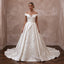Pearl White Wedding Dresses with Elegant Satin Designs - Apparel & Accessories > Clothing > Wedding & Bridal Party Dresses > Wedding Dresses - Mignonette Bridal