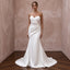 Petite Ivory Satin Ruched Bodice Strapless Fit-and-Flare Dress