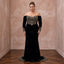 Plus Size Black Velvet Off-the-Shoulder Sweetheart Gown