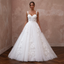 Pure White Wedding Dresses with Timeless Ball Gown Designs