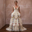Rococo - Inspired Antique Lace & Ribbon Gown for Themed Photoshoot - Apparel & Accessories > Clothing > Wedding & Bridal Party Dresses > Wedding Dresses - Mignonette Bridal