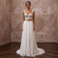 Romantic Beaded Lace Corset & Chiffon Skirt for Engagement - Apparel & Accessories > Clothing > Wedding & Bridal Party Dresses > Wedding Dresses - Mignonette Bridal