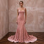 Romantic Blush Velvet Fit-and-Flare Wedding Dress for Valentine's Day Vow Renewal