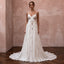 Romantic Chiffon Bridal Dress for a Countryside Vineyard Wedding