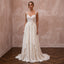 Romantic Chiffon Bridal Gown for a Spring Ceremony