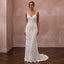 Romantic Ivory Crochet Lace Dress for Beach Engagement - Apparel & Accessories > Clothing > Wedding & Bridal Party Dresses > Wedding Dresses - Mignonette Bridal