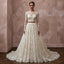 Romantic Lace Wedding Dress for an October Wedding