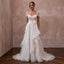 Romantic Organza Bridal Dress for a Spring Ceremony
