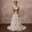 Rustic Floral Bridal Gown for a Woodland Wedding