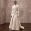 Sculptural Cream Felted Wool Sculptural Dress for Winter Rehearsal - Apparel & Accessories > Clothing > Wedding & Bridal Party Dresses > Wedding Dresses - Mignonette Bridal