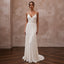 Sensual Cream Plissé Crepe Sheath for Rehearsal Dinner Dance - Apparel & Accessories > Clothing > Wedding & Bridal Party Dresses > Wedding Dresses - Mignonette Bridal