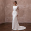 Sheath Wedding Dresses with Minimalist Silk Crepe Design - Apparel & Accessories > Clothing > Wedding & Bridal Party Dresses > Wedding Dresses - Mignonette Bridal