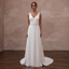 Simple A-Line Bridal Dress for a Private Destination Wedding