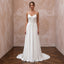 Simple Chiffon Wedding Dress for a Mature Bride