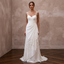 Simple Chiffon Wedding Gown for a City Hall Wedding