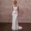 Simple Lace Wedding Gown for a Downtown Wedding - Apparel & Accessories > Clothing > Wedding & Bridal Party Dresses > Wedding Dresses - Mignonette Bridal