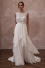 Soft Chiffon Wedding Dresses with Flowing Elegance