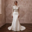 Sophisticated Wedding Dresses with Handcrafted Pearl Embroidery - Apparel & Accessories > Clothing > Wedding & Bridal Party Dresses > Wedding Dresses - Mignonette