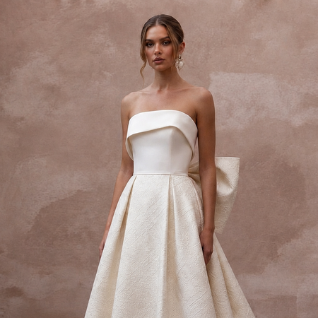 Strapless Wedding Dresses with Modern Bridal Appeal