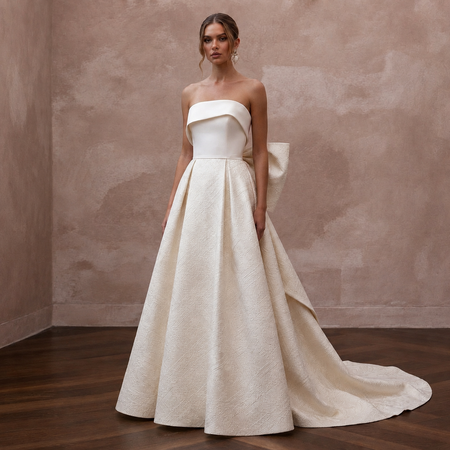 Strapless Wedding Dresses with Modern Bridal Appeal