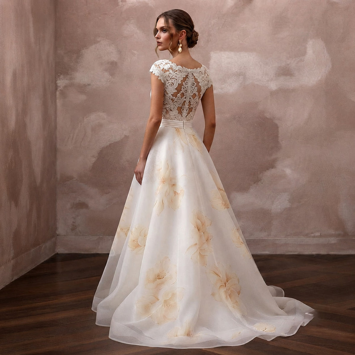 Summer Wedding Dresses with Breathable Silk Organza - Apparel & Accessories > Clothing > Wedding & Bridal Party Dresses > Wedding Dresses - Mignonette Bridal