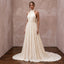 Sustainable Ivory Recycled Polyester Pleated Halter Neck Bridal Gown - Apparel & Accessories > Clothing > Wedding & Bridal Party Dresses > Wedding Dresses - Mignonette Bridal