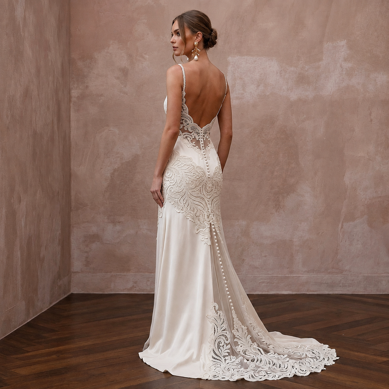 Sustainable Wedding Dresses with Organic Cotton Lace