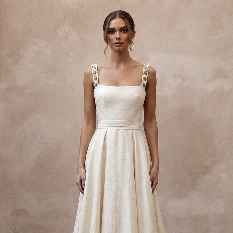 Sustainable Wedding Dresses with Organic Silk Fabrics