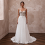Sweetheart Neck Wedding Dresses with Delicate Beading
