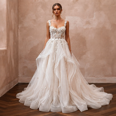 Tulle Princess Wedding Dresses with Fairytale Appeal