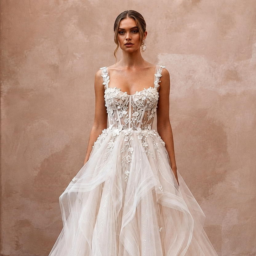 Tulle Princess Wedding Dresses with Fairytale Appeal