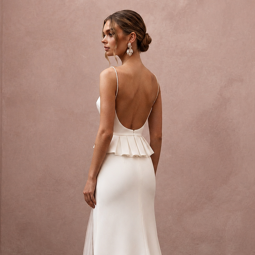 Two-Piece Wedding Dresses with Contemporary Bridal Fashion