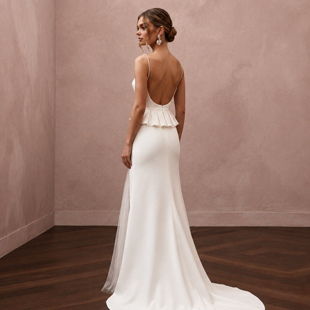 Two-Piece Wedding Dresses with Contemporary Bridal Fashion
