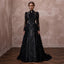 Victorian Mourning - Inspired Black Lace Gown for Alternative Elopement - Apparel & Accessories > Clothing > Wedding & Bridal Party Dresses > Wedding Dresses - Mignonette Bridal