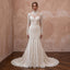 Vintage Wedding Dresses with Edwardian High Necklines - Apparel & Accessories > Clothing > Wedding & Bridal Party Dresses > Wedding Dresses - Mignonette Bridal