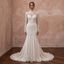 Vintage Wedding Dresses with Edwardian High Necklines